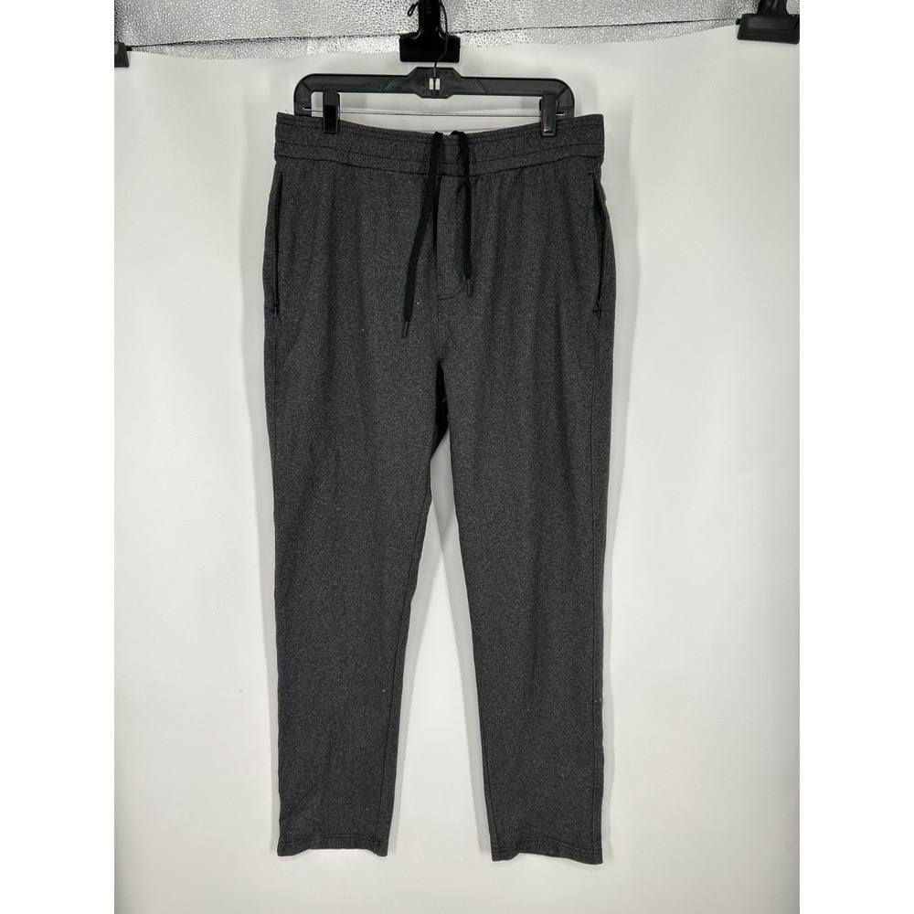 Public Rec Track Pants Men's 36x32 Gray Sweatpants Straight Leg Drawstring Waist